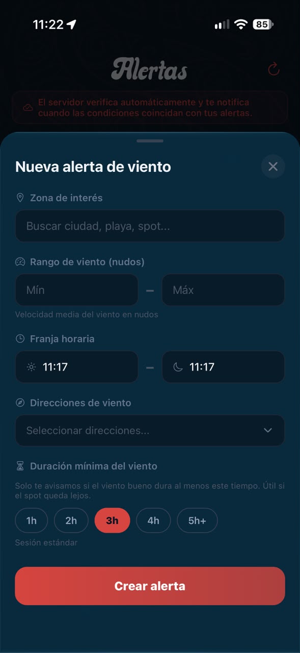 Nueva alerta de viento